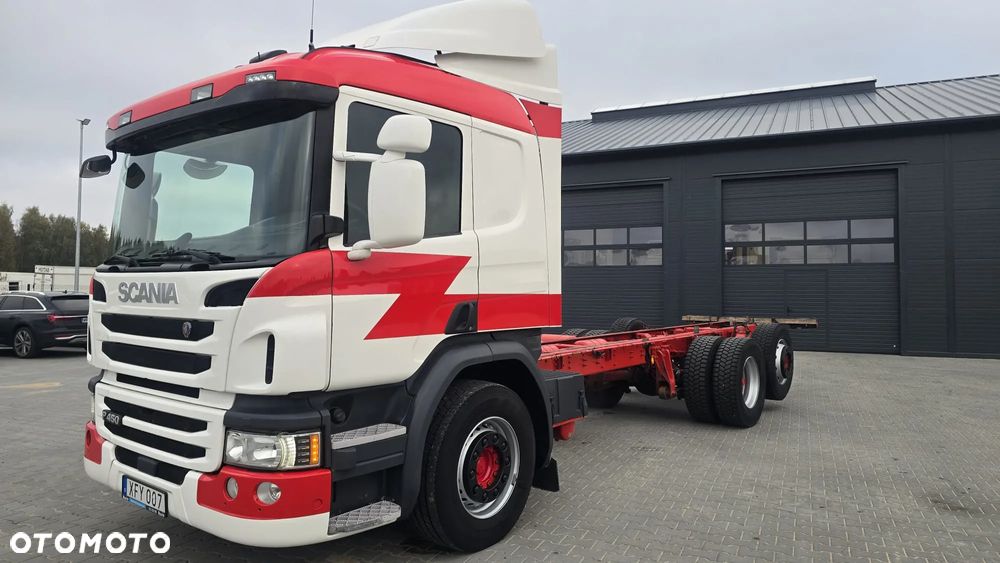 Scania P450 Euro 6 6x2 do zabudowy full air super stan mleko beczka laweta - 16