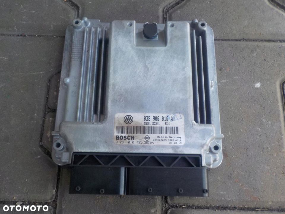 VW T5 1.9 TDI KOMPUTER STEROWNIK 038906016A - 1