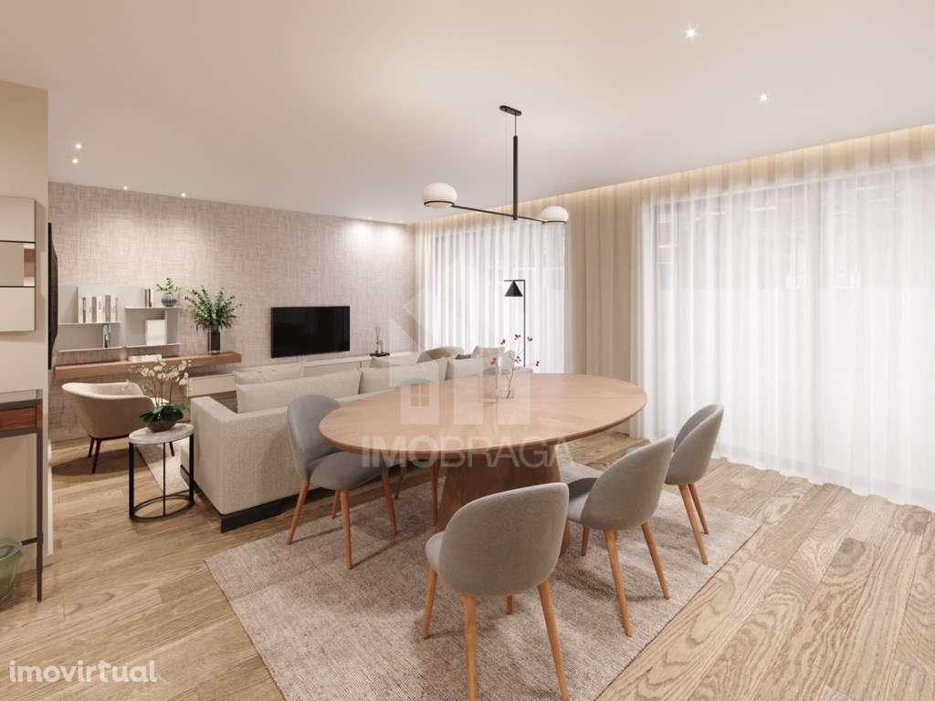 Apartamento T3 Duplex com Logradouro Novo na Sé, em Braga - Grande imagem: 5/17