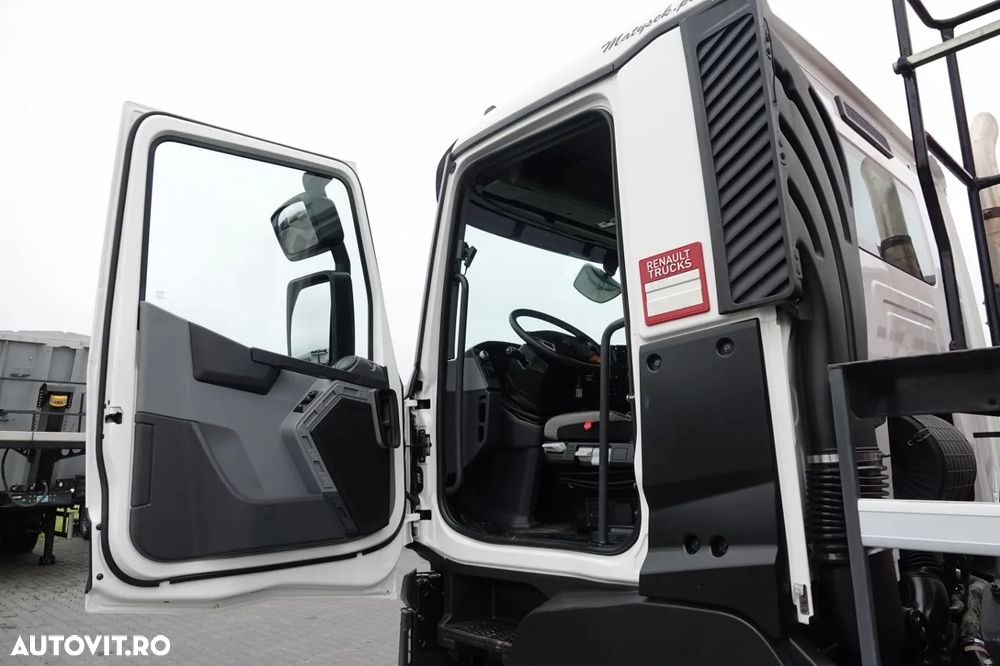 Renault C 380 / 6x4 / TIPPER 3 LATE + HDS FASSI F135 / HYDROBRA / EURO 6 / RADIO CONTROL / ROTATOR / BORDMATIC - 27