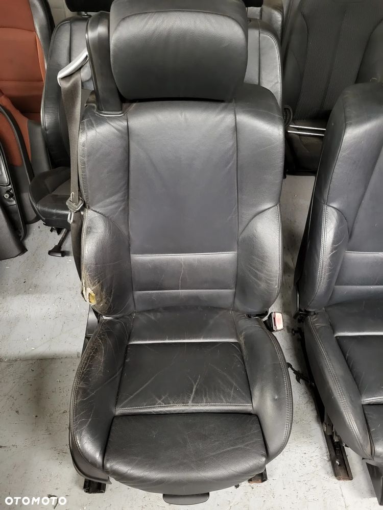 BMW E46 CABRIO FOTELE PRZÓD LEWY PRAWY SKÓRA SPORTSITZE UK - 3