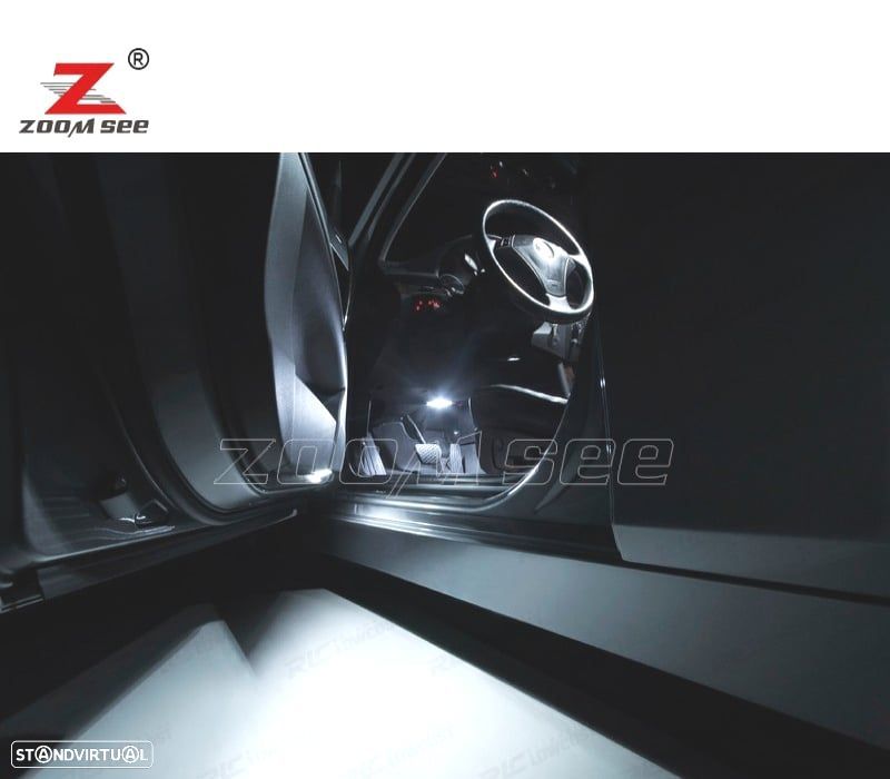 KIT 24 LÂMPADAS LED INTERIOR BMW SÉRIE 7 E65 E66 745I 745LI 750I 750LI 760I 760LI 2002-2008 - 2