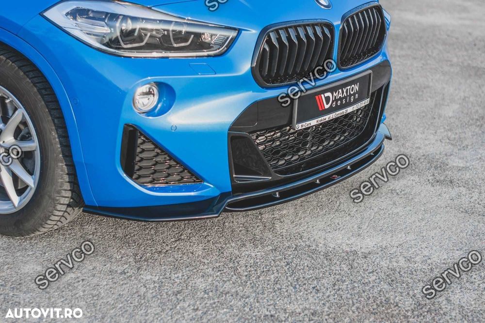 Prelungire splitter bara fata Bmw X2 F39 M-Pack 2017- v1 - 4