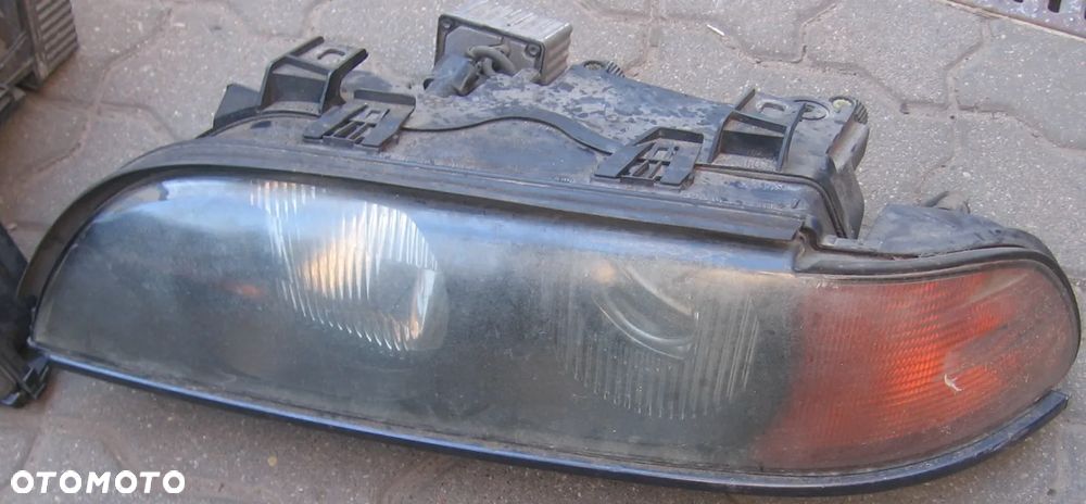 lampa przód lewa + prawa XENON BMW E39 przetwornica - 2