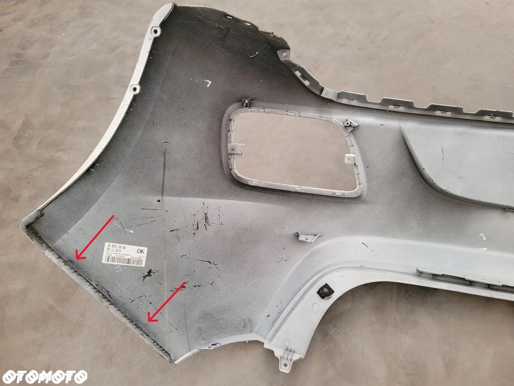 ZDERZAK TYŁ TYLNY DYFUZOR KIA CEED II LIFT HB 15-18 BEZ PDC - 7