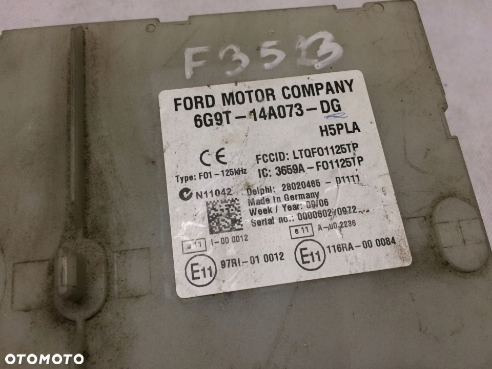 MODUŁ BSI MONDEO MK4, S-MAX MK1 6G9T-14A073-DG - 2