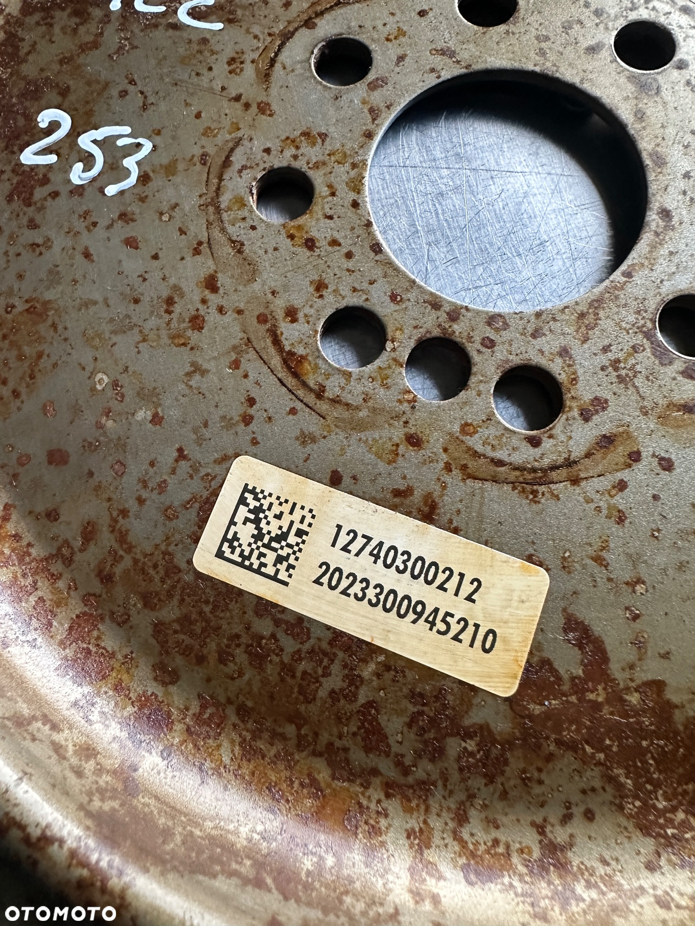 MERCEDES  jajo sprzęgło a1722500204 GLC E C CLS GLE Koło zamachowe - 6
