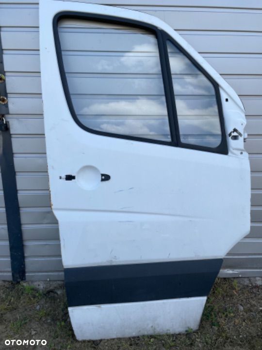MERCEDES sprinter 906 crafter drzwi prawe białe srebrne - 9