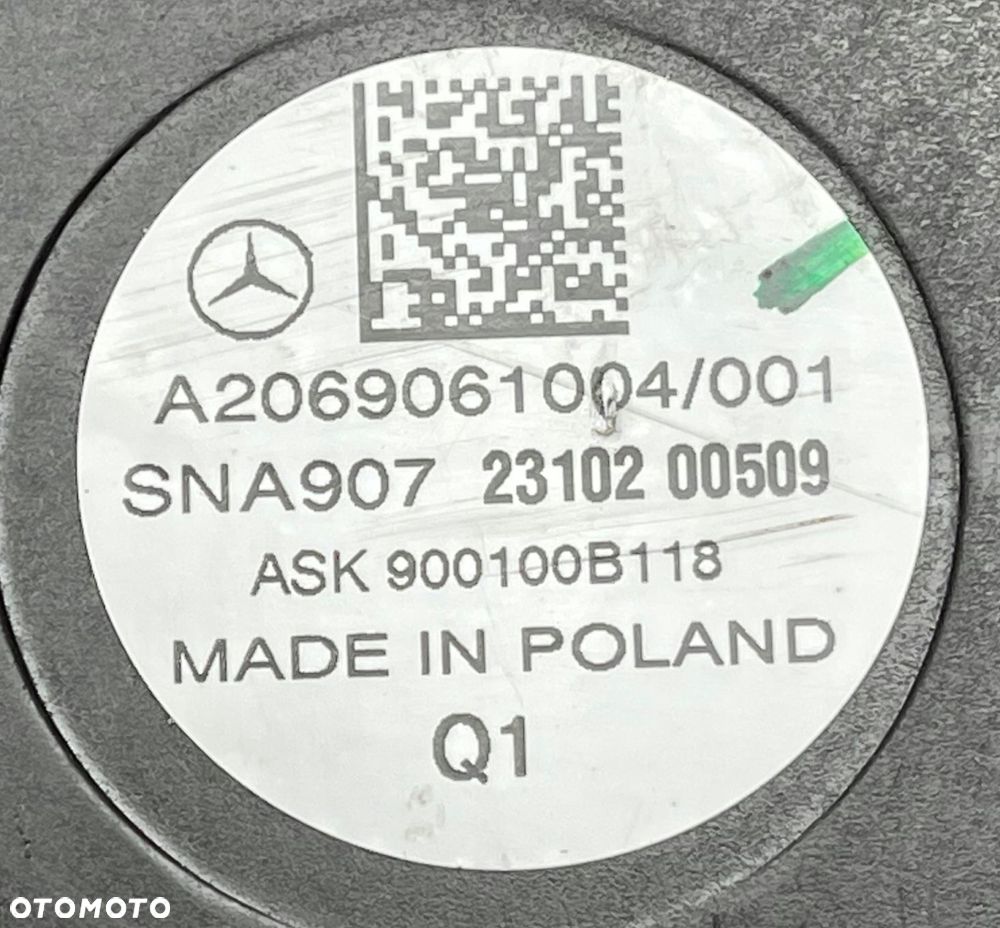 MERCEDES C-KLASA W 206 GŁOŚNIK GŁOŚNIKI FABRYCZNE A2069061004 - 3
