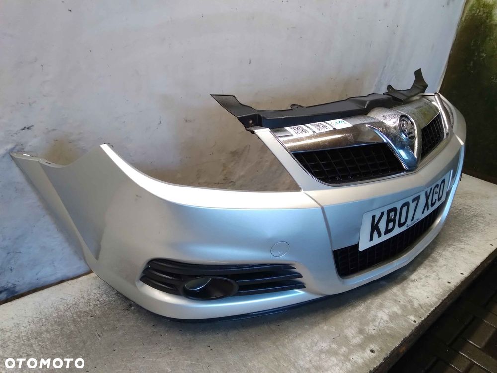 $ OPEL VECTRA C LIFT ZDERZAK PRZÓD PRZEDNI Z157 SREBRNY HALOGENY - 5