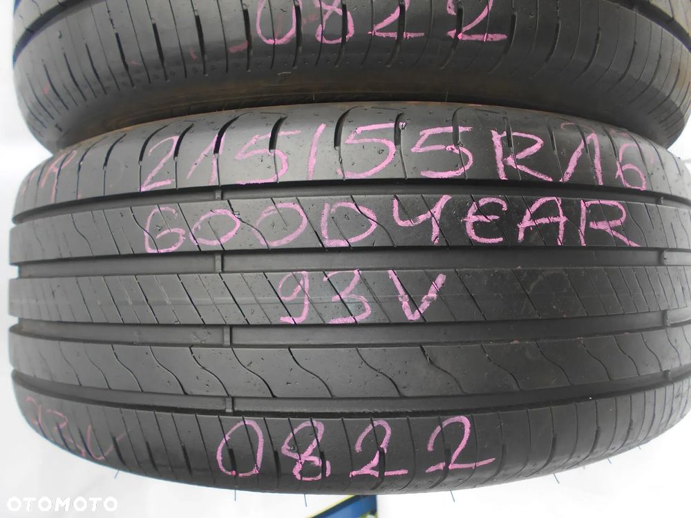 OPONY 215/55R16 GOODYEAR EFFICIENT GRIP PERFORMANCE 2 DOT 0822 8MM - 2