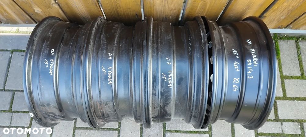 FELGI STALOWE 5x114.3 15 CALI KIA /HYUNDAI KOMPLET 4 SZTUKI - 8
