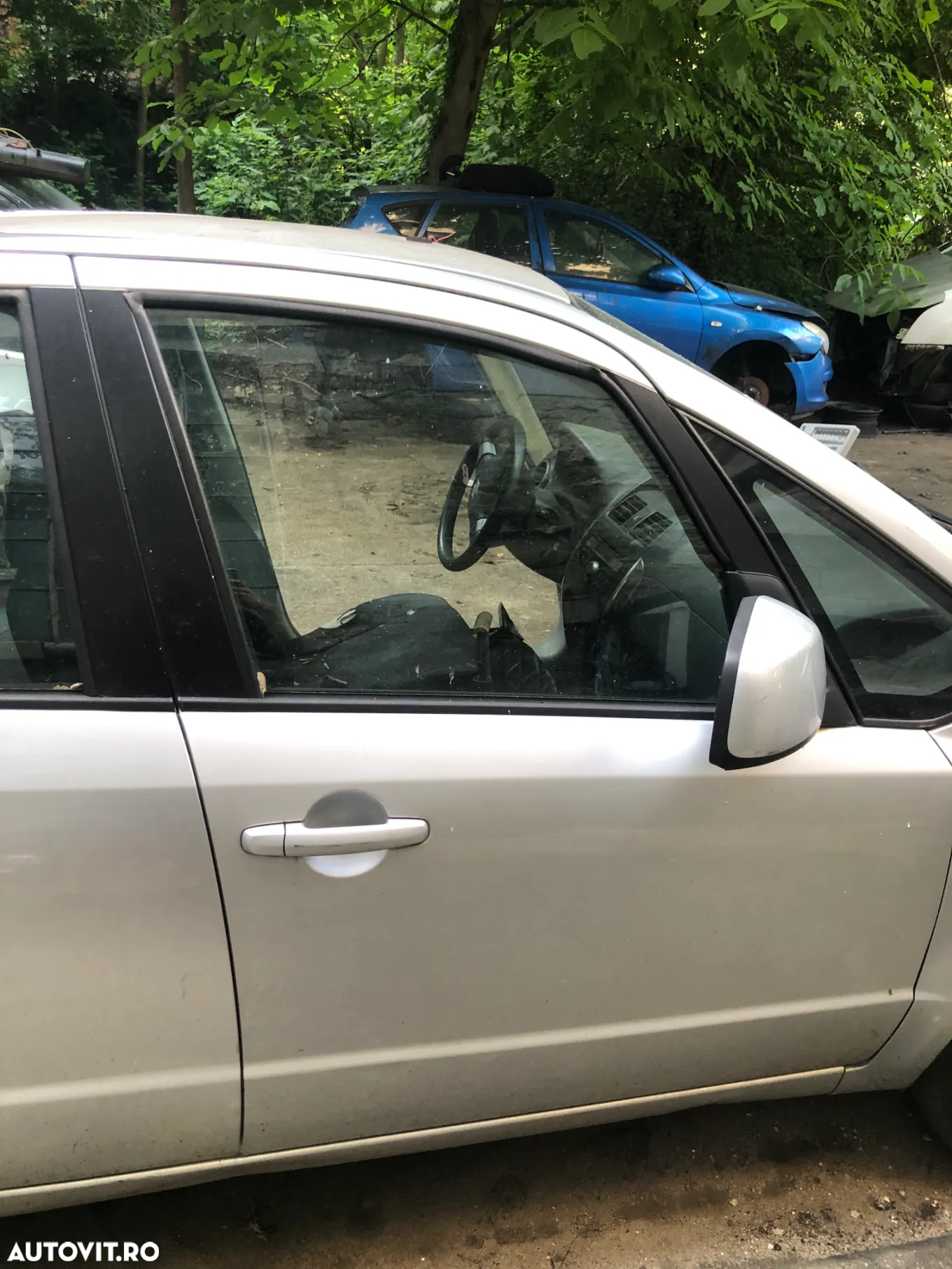 Oglinda electrica dreapta  Suzuki SX4 gri argintiu 2006 - 3