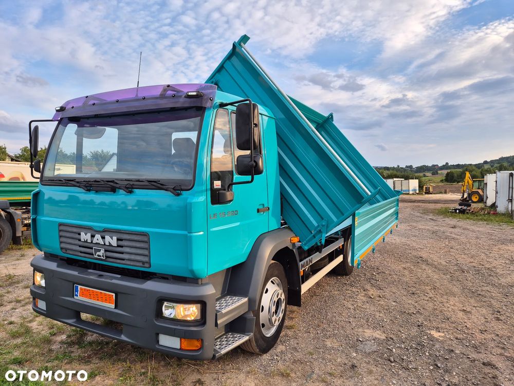 MAN LE 15.220 Wywrotka Resor Blokada - 13