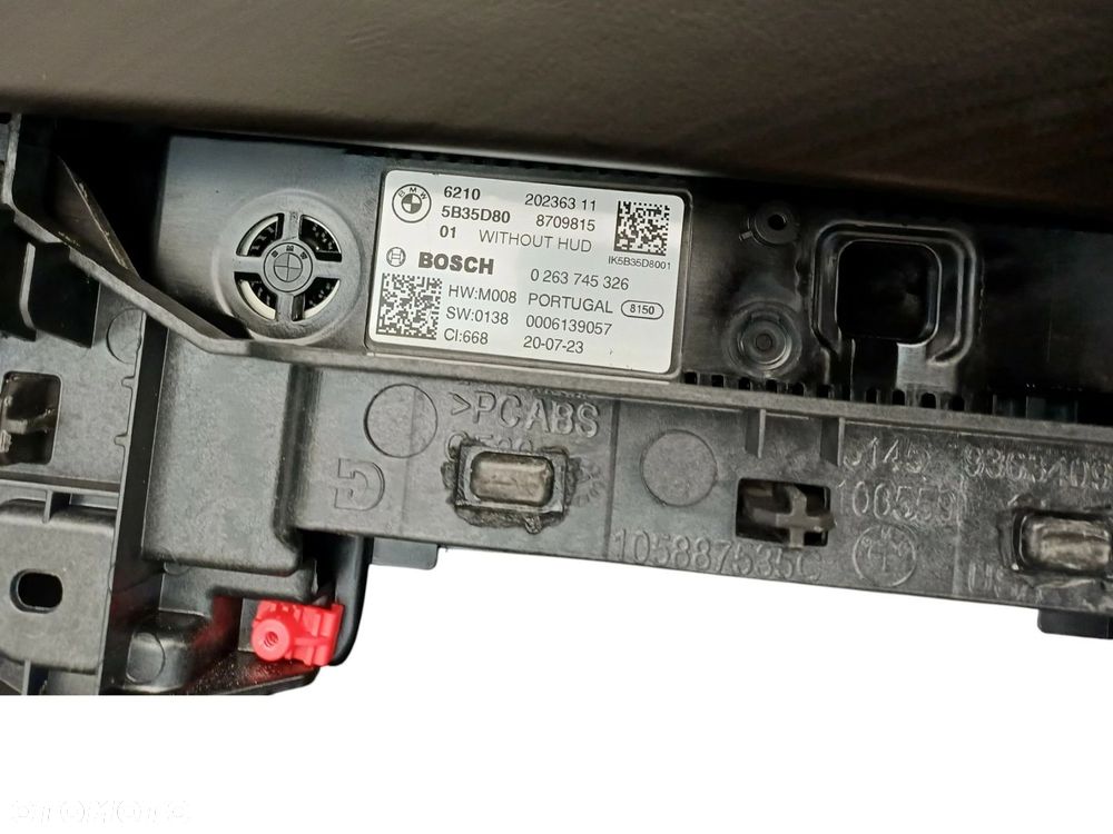 DESKA KONSOLA KOKPIT PULPIT ZEGARY TABLET BMW X4 G02 M-PAKIET - 8