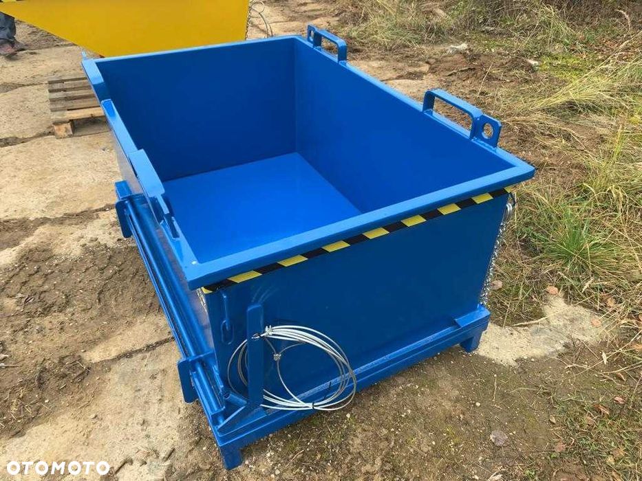 Pojemnik Samowyładowczy Do Hal Produkcyjnych PMDC 750 Z OtwieranymDnem - 2