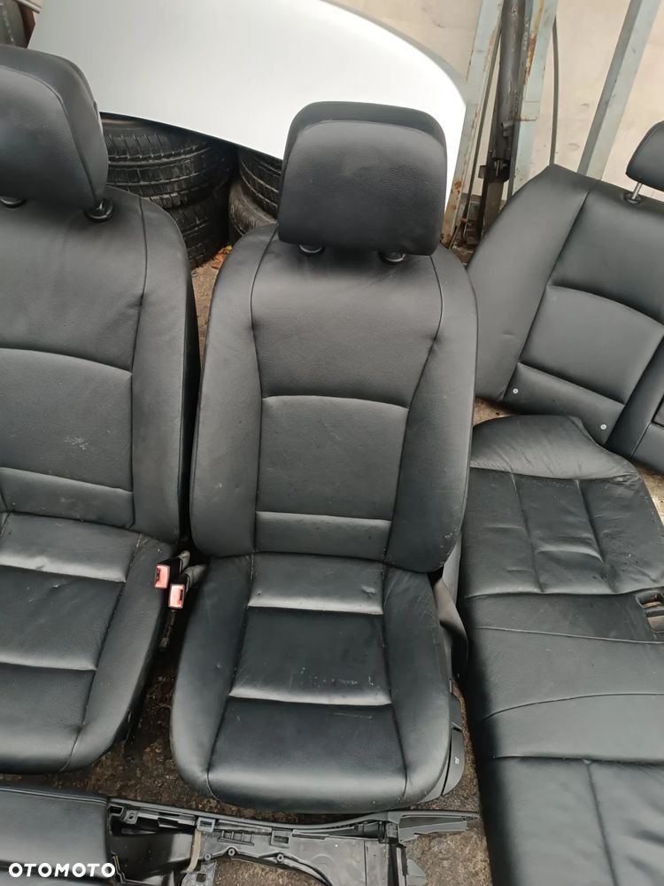 BMW 5 F10 2012R KOMPLET FOTELI SKÓRY FOTEL KIEROWCY PASAŻERA TYŁ KANAPA ELEKTYCZNE - 3