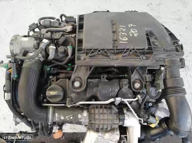 MOTOR COMPLETO PEUGEOT 207 2011 -8HR - 8