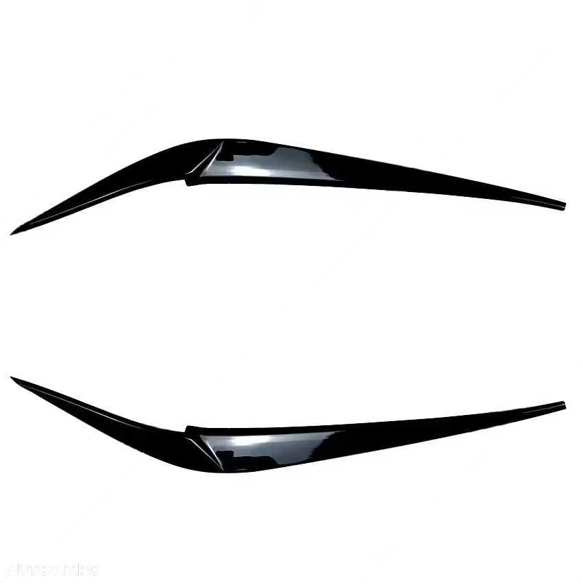 Set 2 Pleoape Faruri Far BMW X3 X4 G01 G02 2018-2023, Negru Lucios,ABS - 3