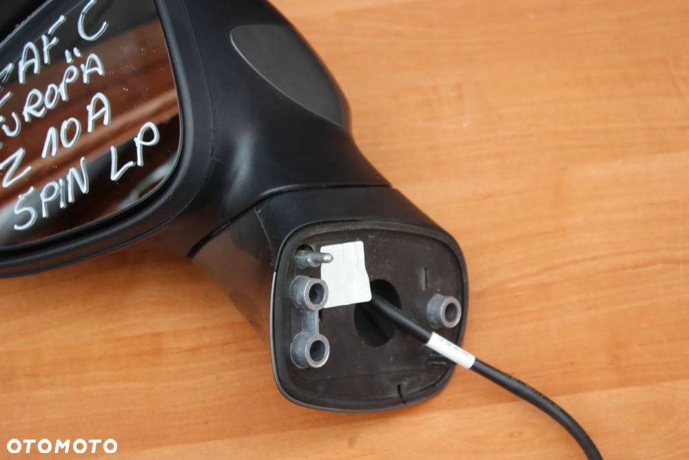 LUSTERKO ZEWNĘTRZNE LEWE OPEL ZAFIRA C Z10A 5 PINÓW EUROPA - 3