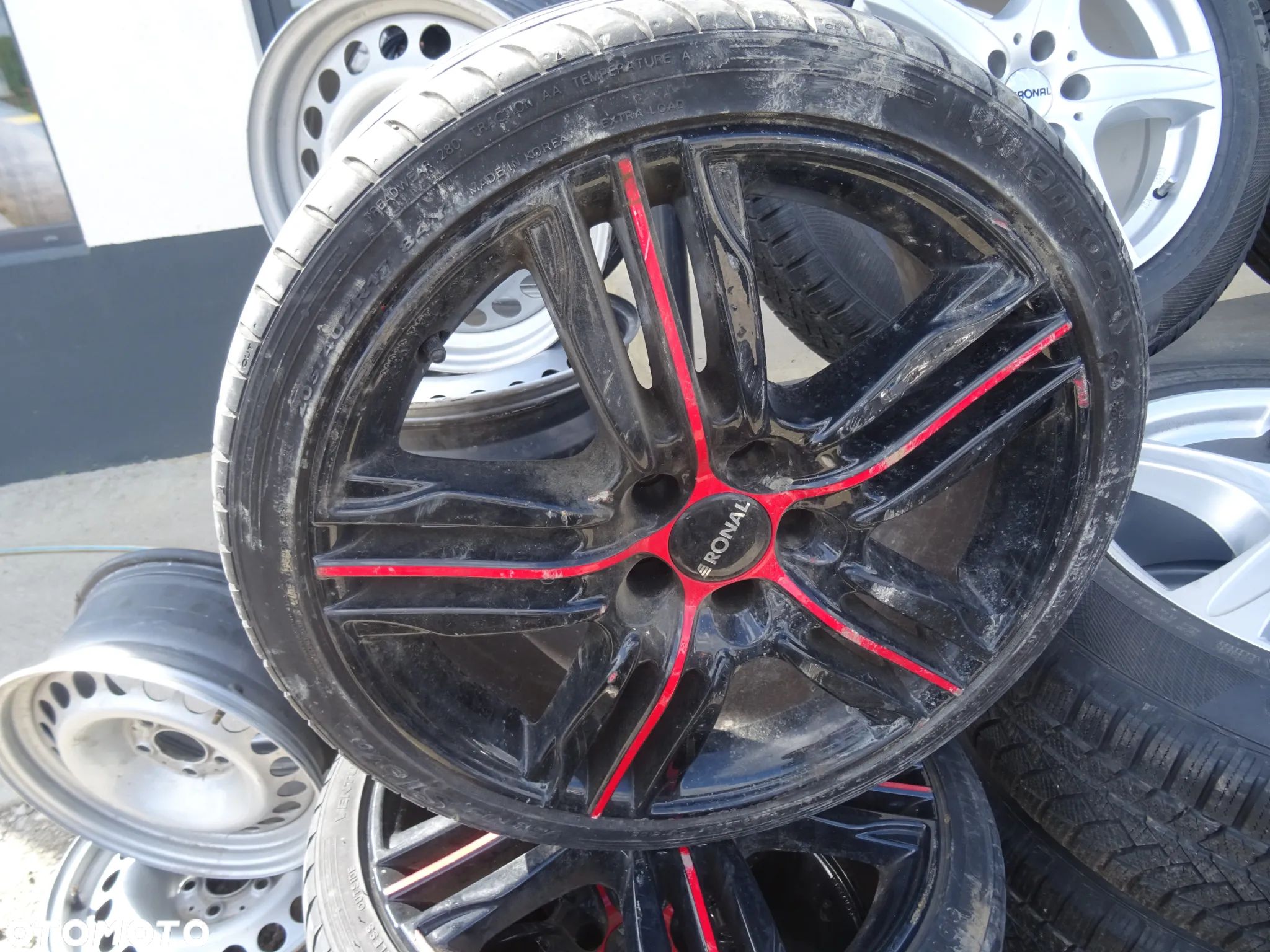 Koła Ronal komplet opony felgi 205/40 R17 84y 0118 5x100 - 1