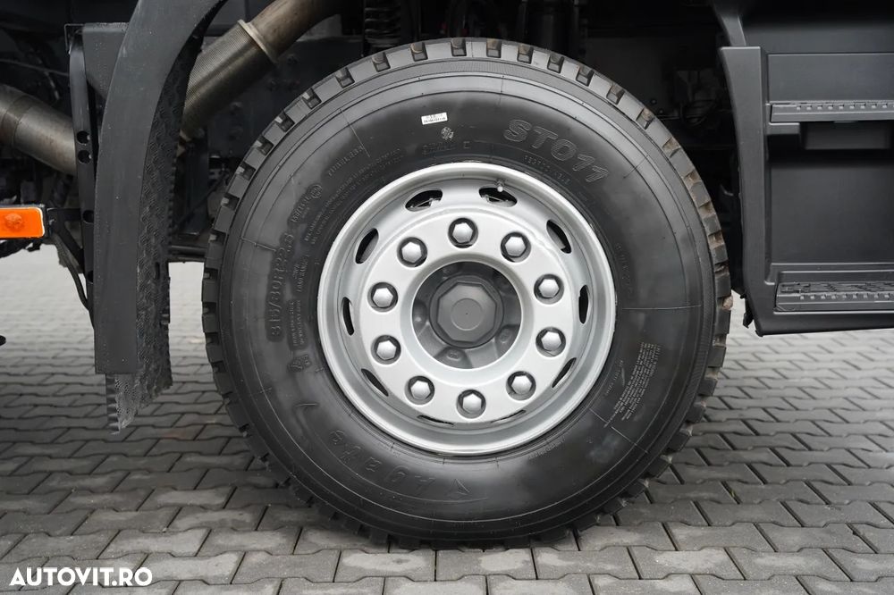 Renault C 380 / 6x4 / LIVRARE 6,7 m / + HDS FASSI F215A / MAX 5.600 KG / ROTATOARE / ANVELOPE 100% / EURO 6 - 23