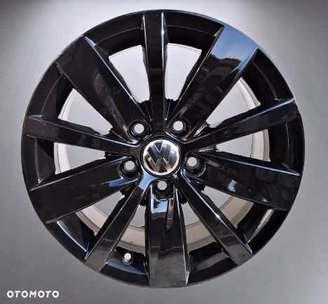 FELGI ALU 5X112 VW OE 16 7J ET 45 PASSAT GOLF JETTA TOURAN CADDY - 1