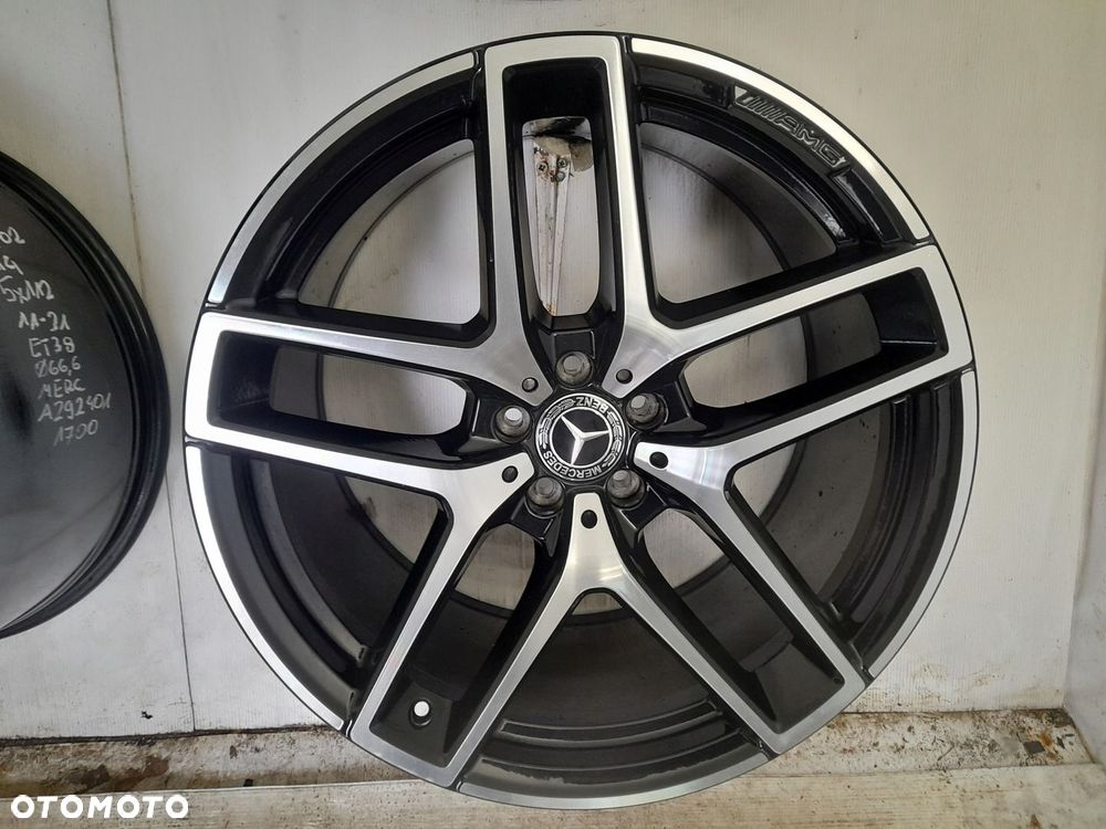 Felgi aluminiowe Mercedes OE A2924012900 10.0"/11.0" x 21" 5x100 ET38/52 - 6