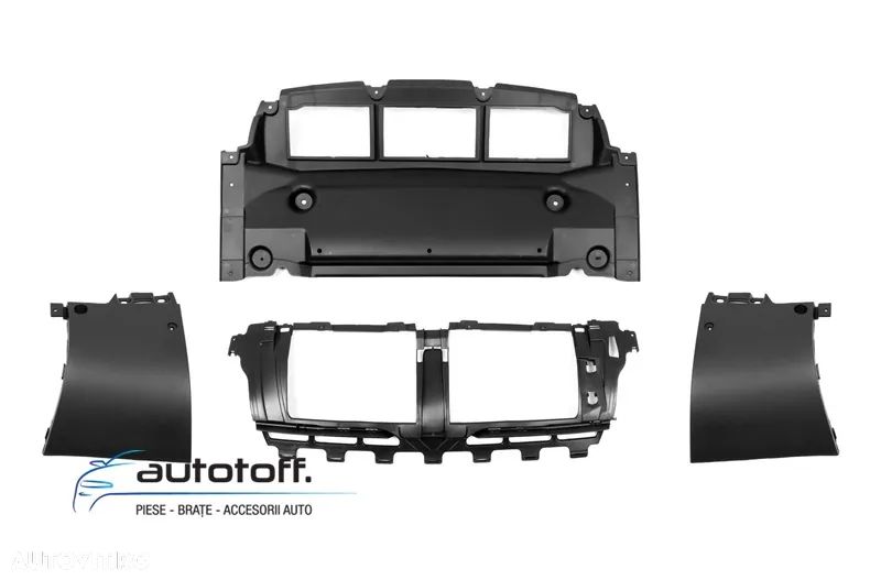 Pachet exterior compatibil Mercedes GLE W167 SUV (19-23) GLE63 Black Design - 11