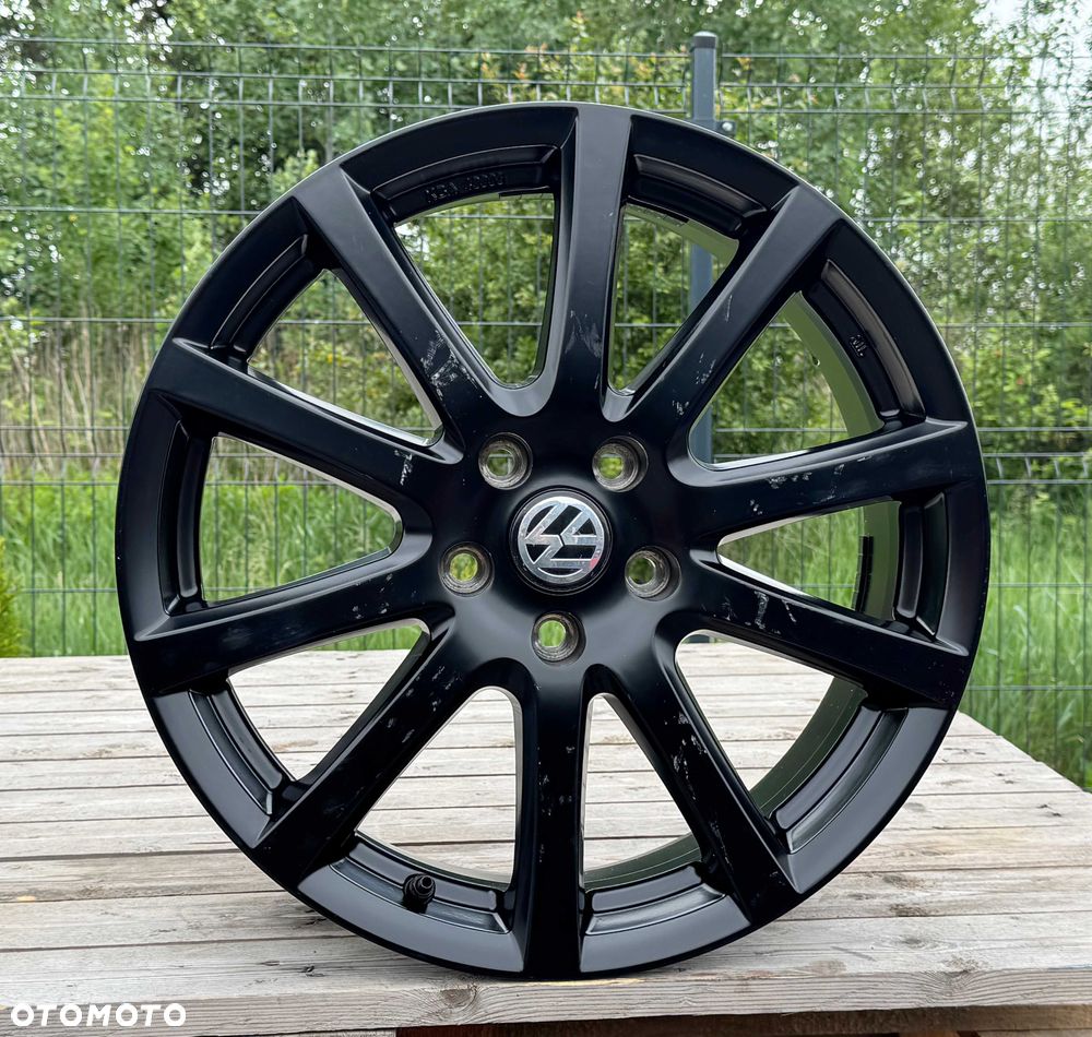 Alufelgi 5x112 r18 VW Golf Passat Jetta Touran Caddy Audi A3 8P felgi aluminiowe 174# - 3
