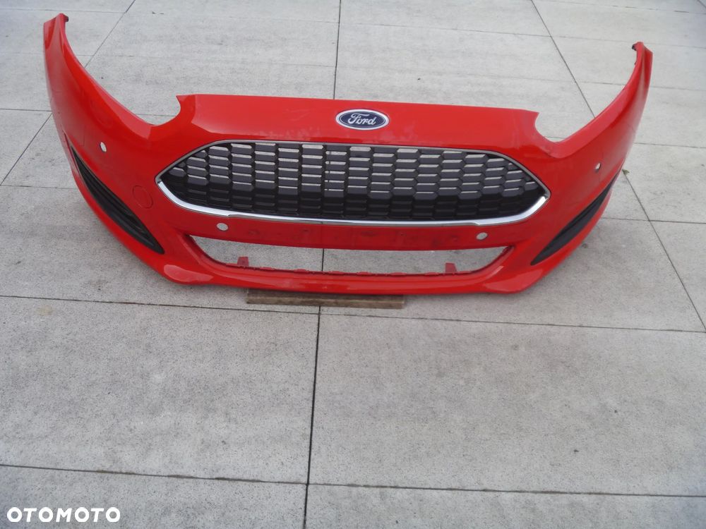 FORD FIESTA MK7 LIFT ZDERZAK ATRAPA KRATKI ORYGINAŁ C1BB-17757-A ŁADNY - 1