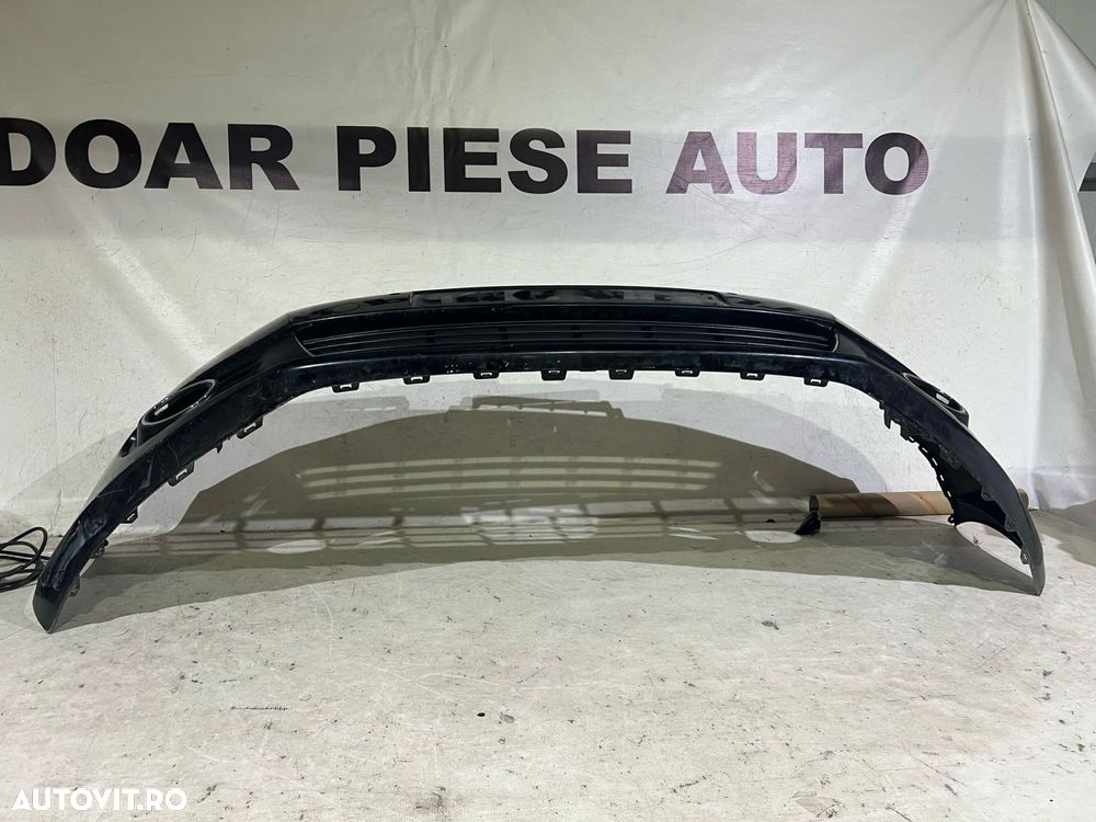 Bara fata VW Golf 6, 2008, 2009, 2010, 2011, 2012, cod origine OE 5K0807437, cu gauri pentru senzori de parcare (4). - 4