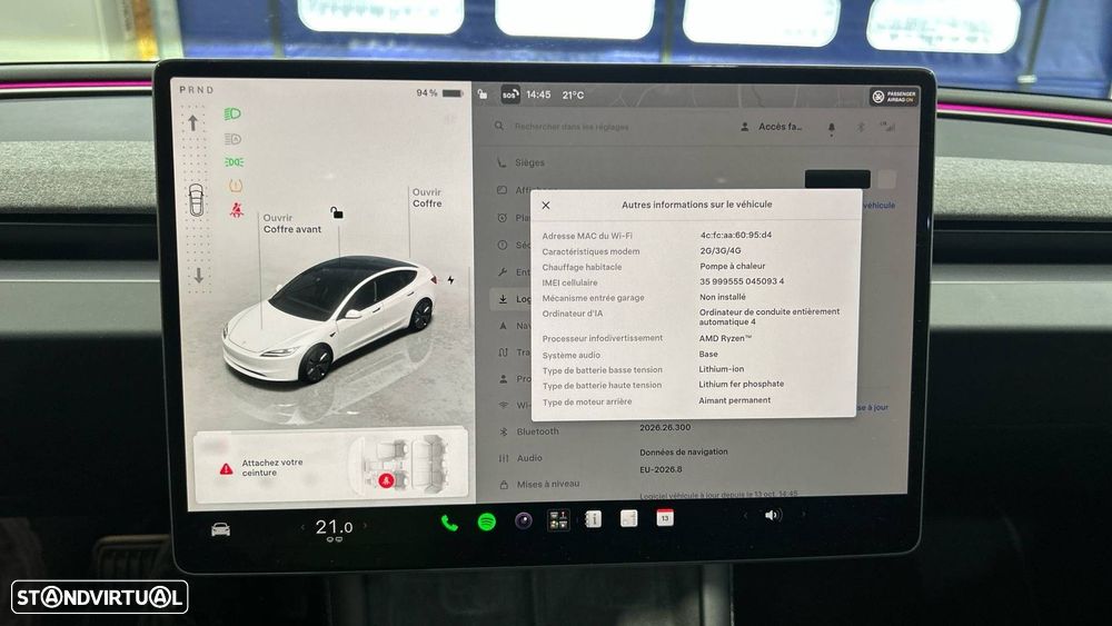 Tesla Model 3 Tração Traseira Premium - 12