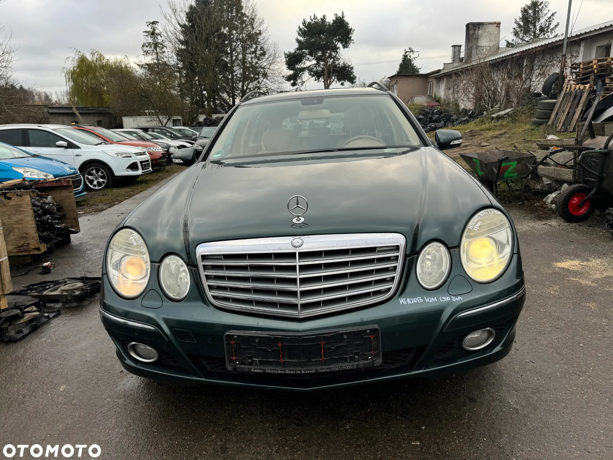 MERCEDES BENZ W211 LIFT MASKA POKRYWA SILNIKA C300 - 14