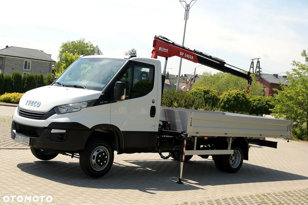 Iveco DAILY/35C14/HDS 1T/SKRZYNIA OTWARTA 8 EP/KOŁA  BLIŹNIACZE/JAK NOWY/BEZWYPADKOWY/NISKI PRZEBIEG/ - 10