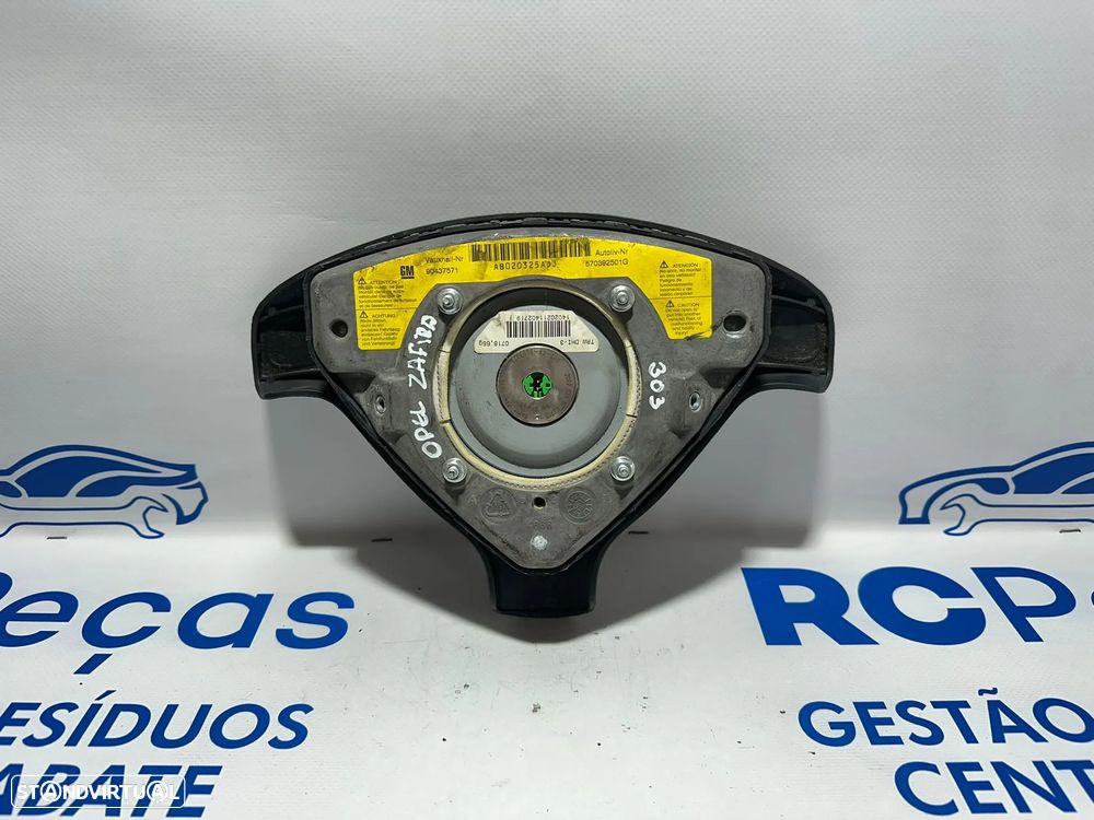.Airbag Volante Condutor GM Opel Astra Zafira 90437571 1998 - 2005 - 5