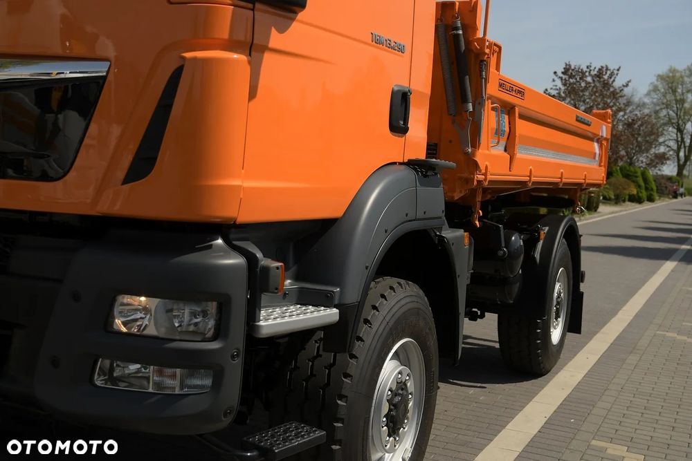 MAN 13.290///* 2021///* NOWY NIE UŻYWANY///* 4X4///* 3 STRONNY WYWROT///* MEILLER-KIPPER///* 14000KG///* STAN NOWY - 11