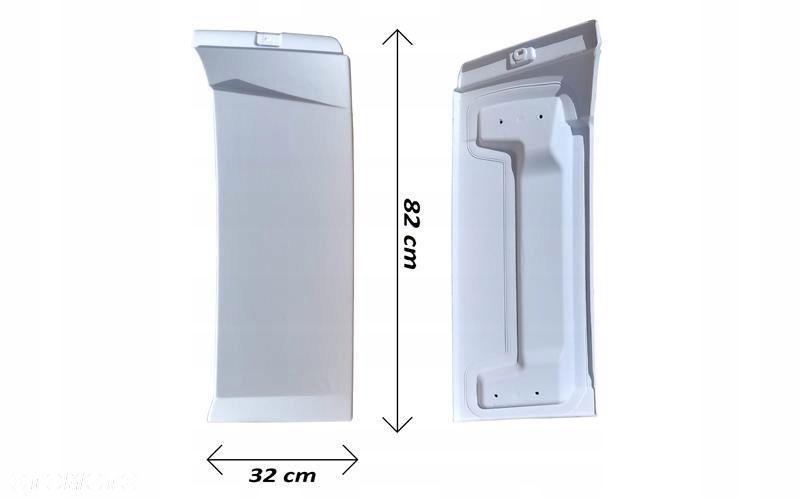mercedes actros mp4 giga space spoiler górny lewy 9607902465 9607903765 - 1