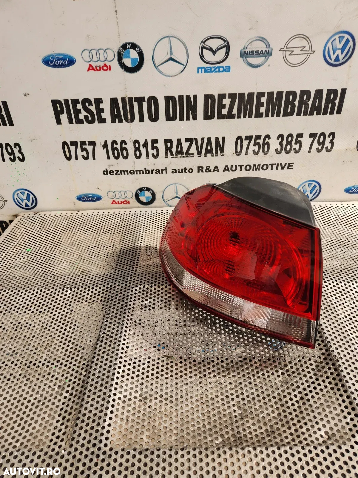 Lampa Stop Tripla Stanga Vw Golf 6 VI Hatchback Original Intact - 2
