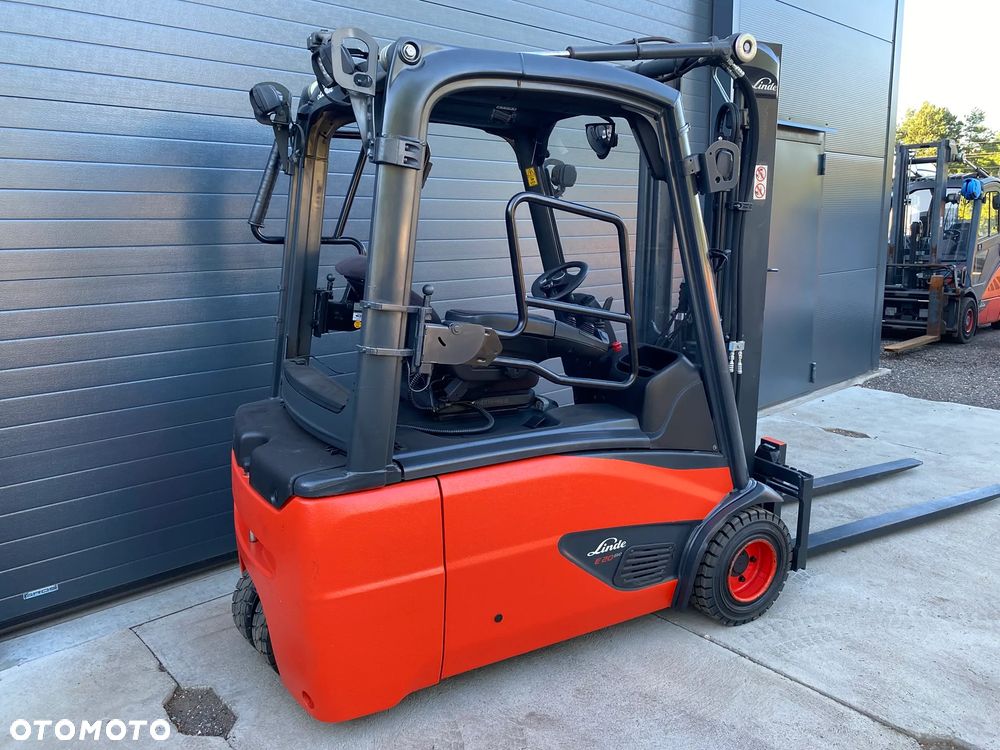 Linde E20L DUPLEX  przesuw zintegrowany, NOWE opony - 3