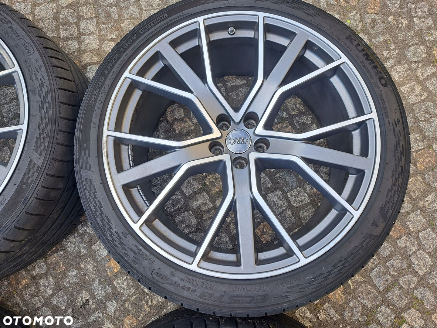 Oryg. Audi Q7 SQ7 22 S-Line Q8 SQ8 4M 4M0 opony letnie - 4