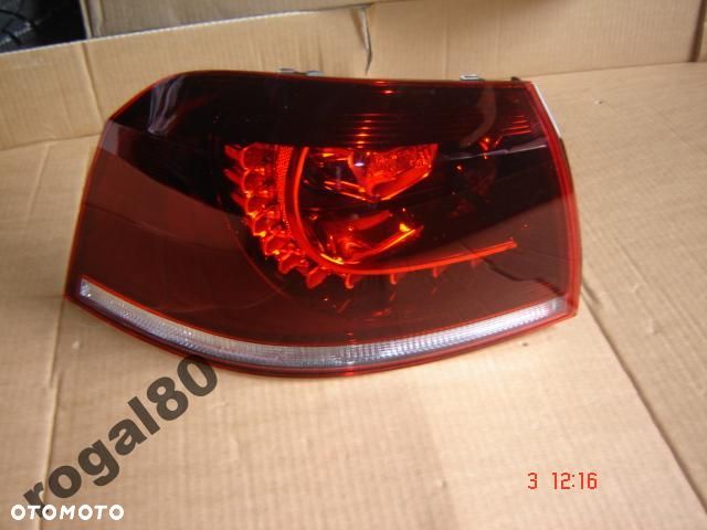 VW GOLF VI CABRIO LAMPA LEWA 5K7945207 B NOWA LED - 1