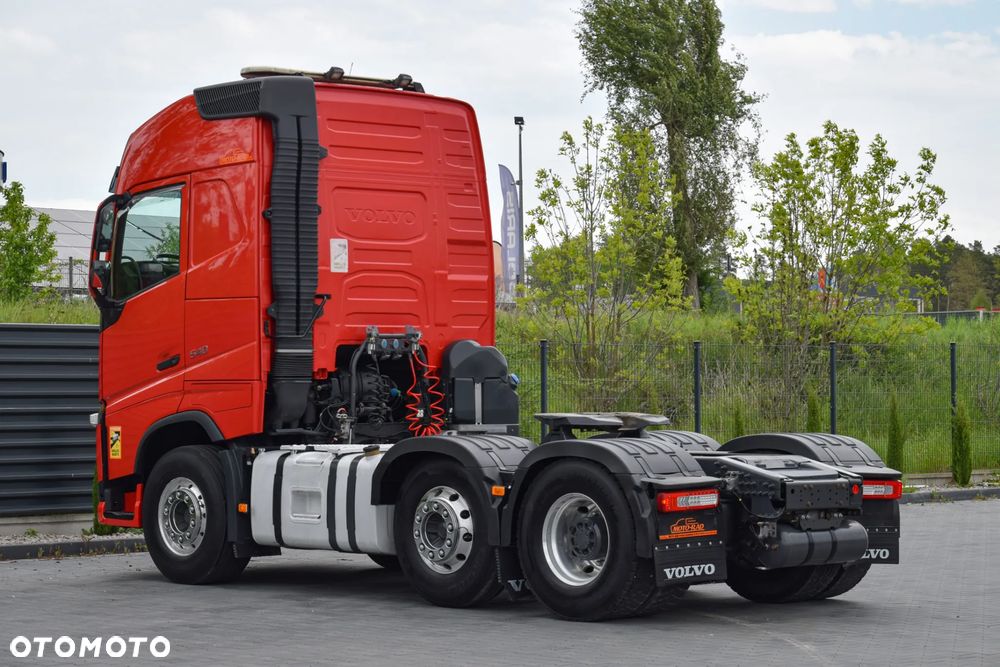 Volvo FH540 / 6x2 / EURO 6 / PUSHER / OŚ SKRĘTNA-PODNOSZONA / RETARDER / KLIMATYZACJA POSTOJOWA / NAWIGACJA / ACC / LEDY / 2 ZBIORNIKI PALIWA / ALUFELGI / SERWISOWANY / SPROWADZONY - 7