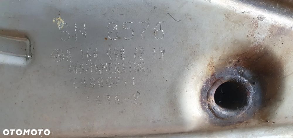 Tłumik końcowy wydech Mercedes ML W164 3.0 CDI A1644907215 A1644907115 - 8