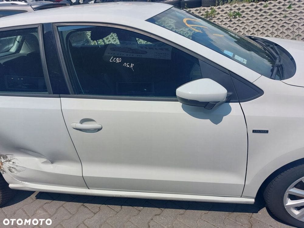 vw polo v 6r 6c 08-17r drzwi prawe przód lc9a europa - 1