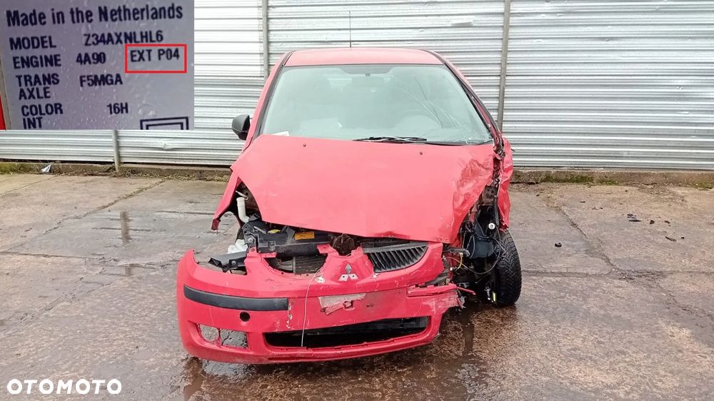 TYLKO CZĘŚCI Mitsubishi Colt VI z30 1.3 4A90 95KM 70kW 04r-08r 5d hb Lakier P04 - 2