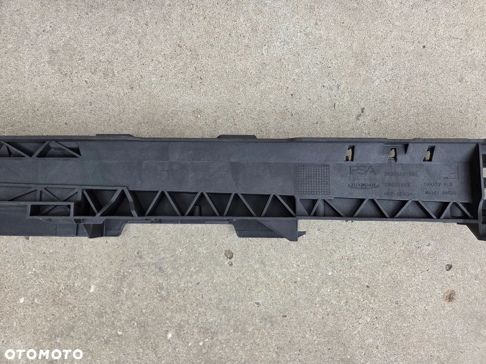 Pas przedni wzmocnienie górne belka pod zamek Peugeot 308 T10 P5   9832155180 - 4