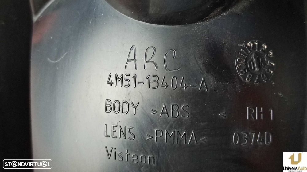 FAROLIM TRASEIRO DIREITO FORD FOCUS BERLINA (CAP) GHIA - 3