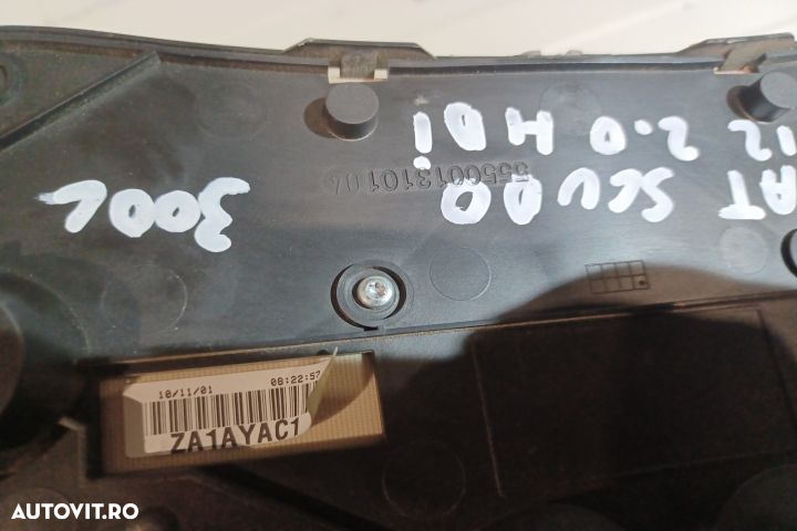 Ceasuri bord 2012 2.0 HDI 555001310104 Fiat Scudo 2 [2007 - 2016] Min - 5