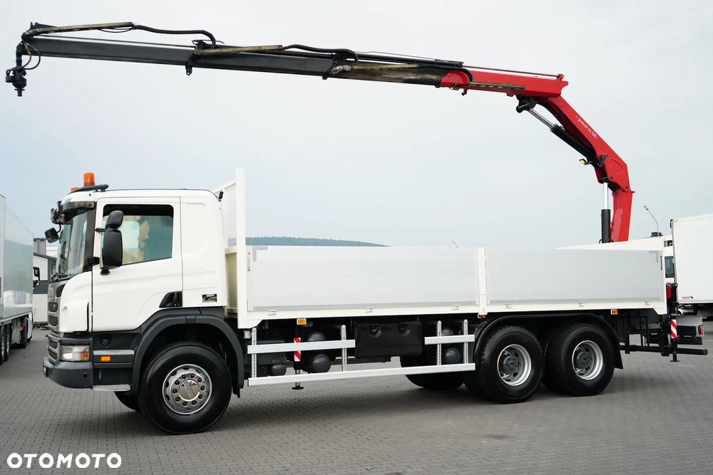 Scania / P 360 / 6 X 4 / SKRZYNIOWY + HDS / HMF 1730 K3 / RETARDER / ROTATOR / PILOT - 21